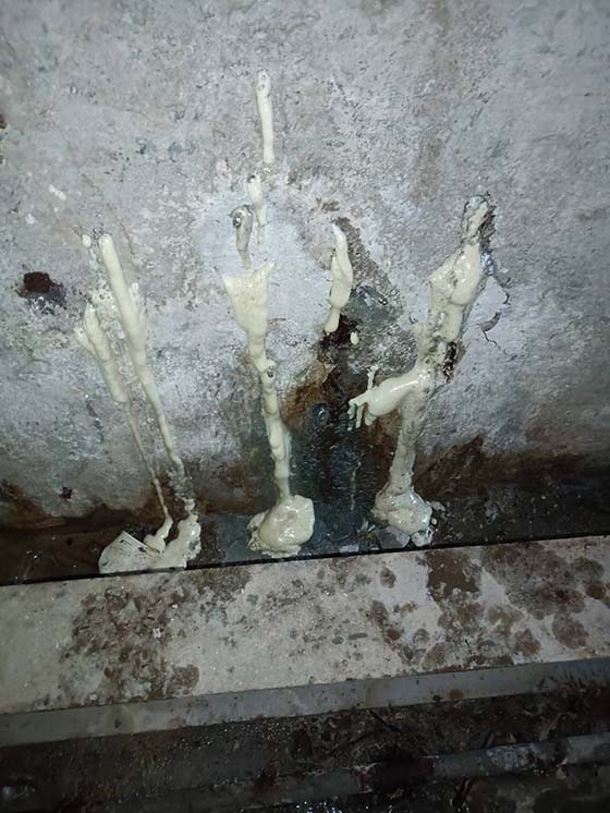 桃園八德地下室牆壁止水工程高壓灌注