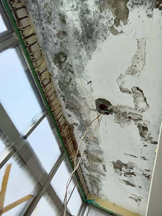 桃園新屋陽台天花板止水工程高壓灌注